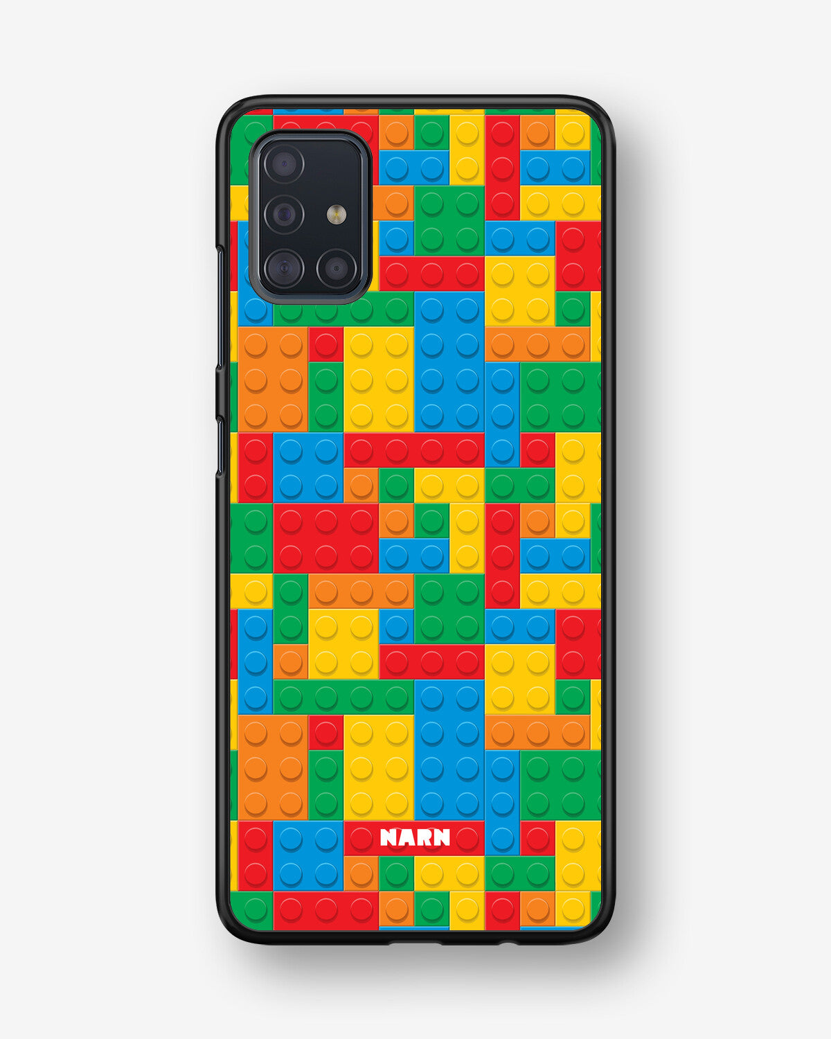 Samsung Galaxy A51 Hard Case – Building Bricks - View 1