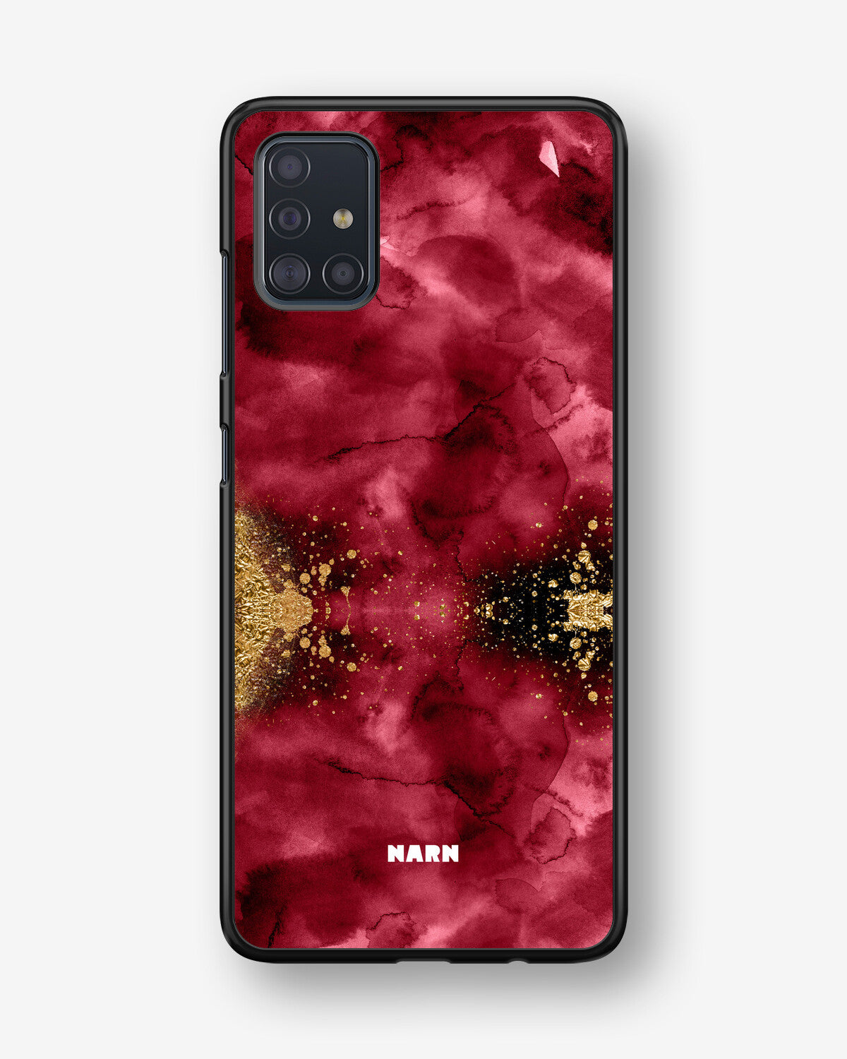 Samsung Galaxy A51 Hard Case – Burgendy Shimmer - View 1