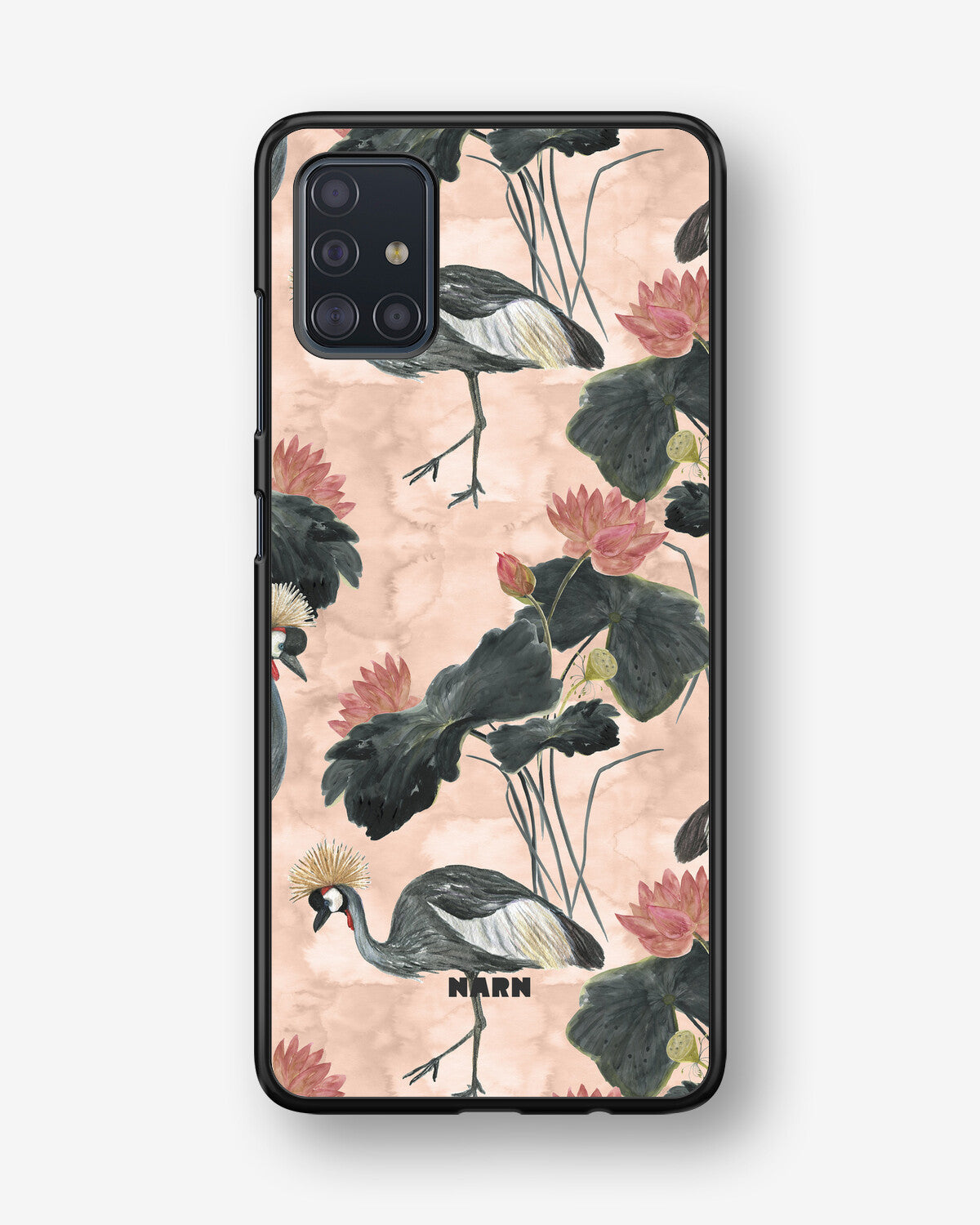 Samsung Galaxy A51 Hard Case – Crowned Bird - View 1