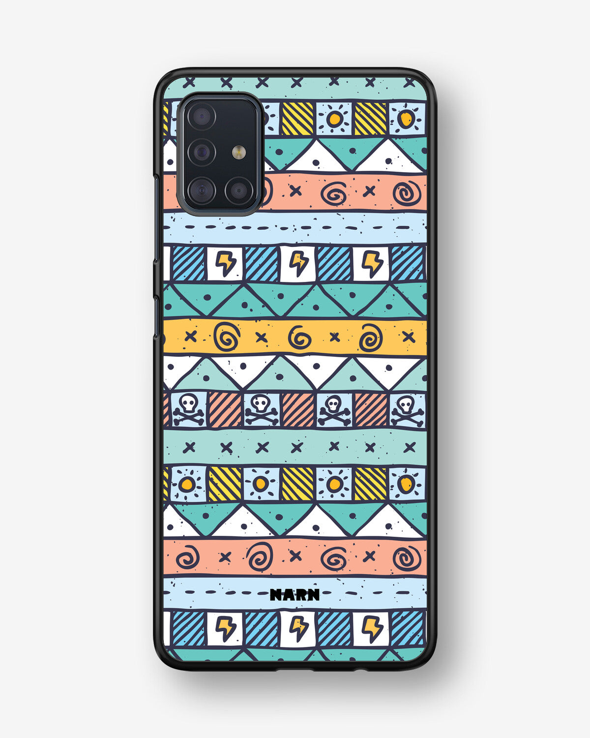 Samsung Galaxy A51 Hard Case – Cute Pattern - View 1