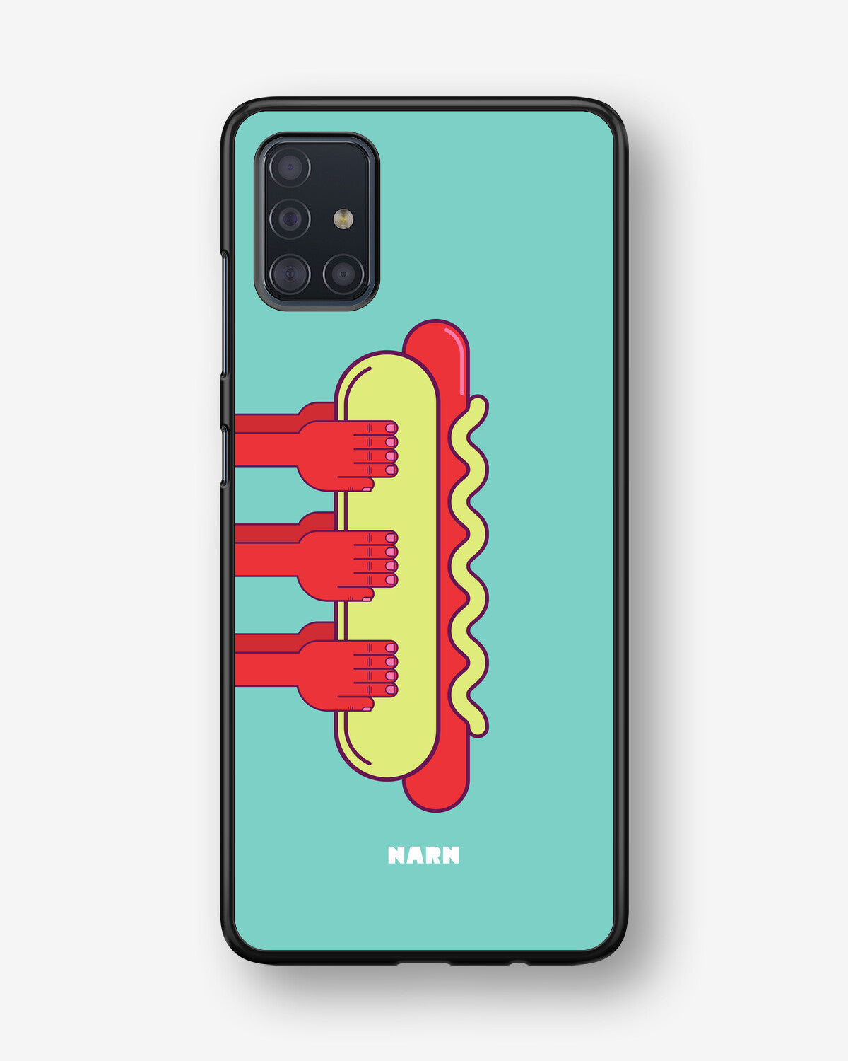 Samsung Galaxy A51 Hard Case – Hot Dog - View 1