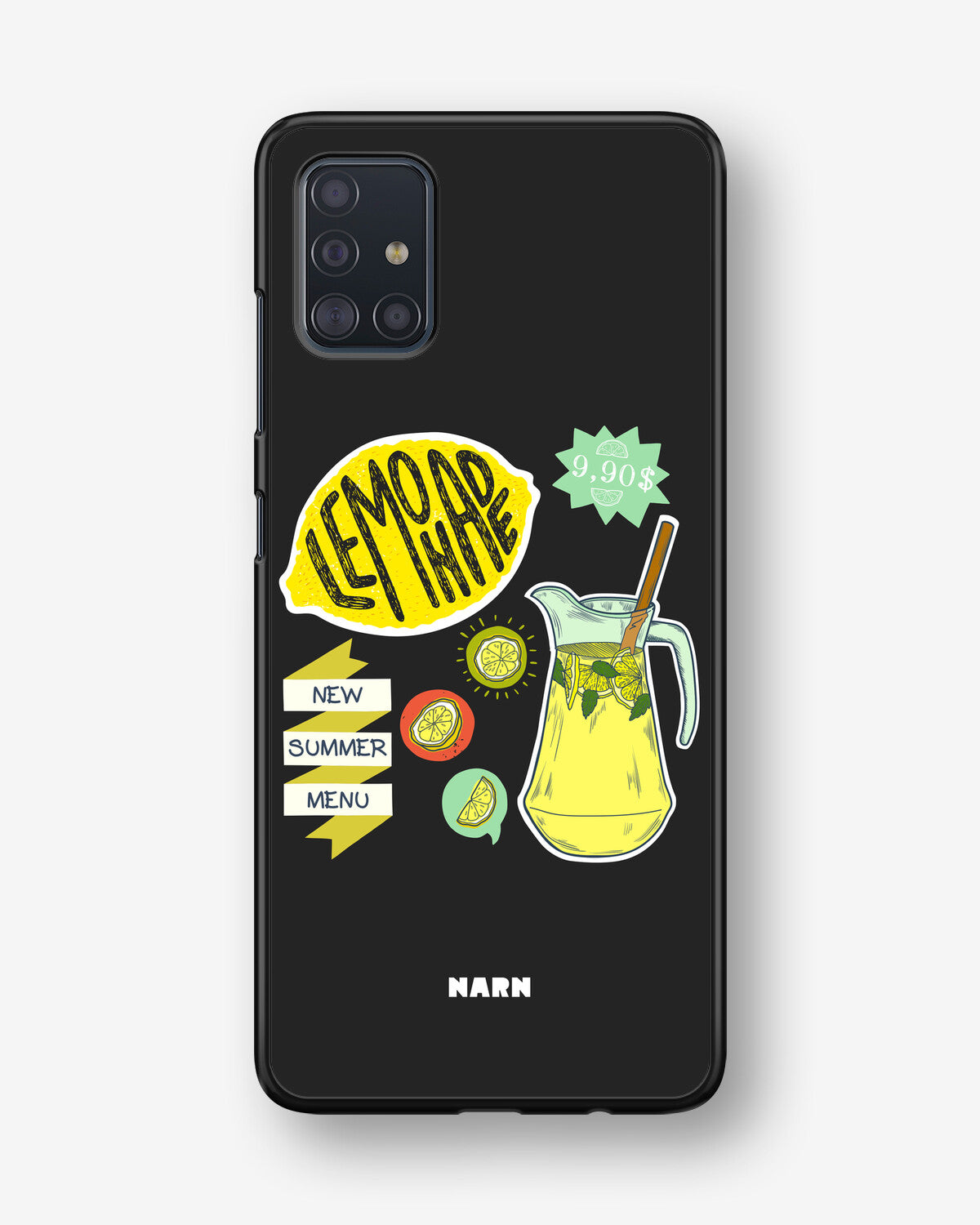 Samsung Galaxy A51 Hard Case – Lemon Summer - View 1