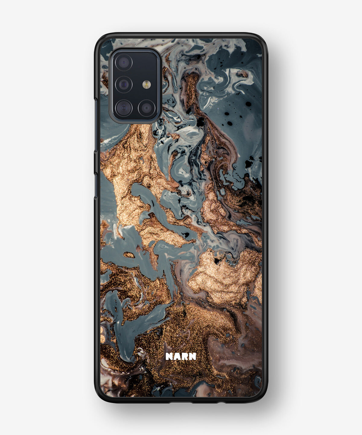 Samsung Galaxy A51 Hard Case – Molten Gold - View 1