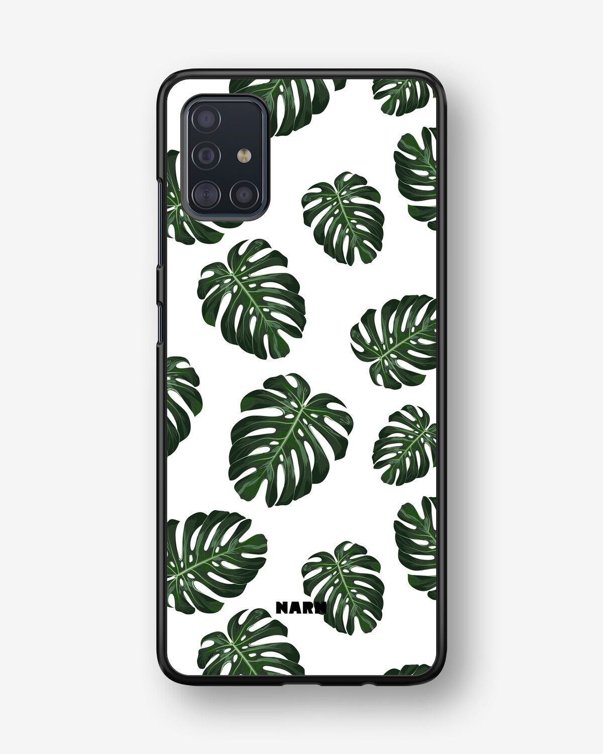 Samsung Galaxy A51 Hard Case – Monstera Pattern - View 1