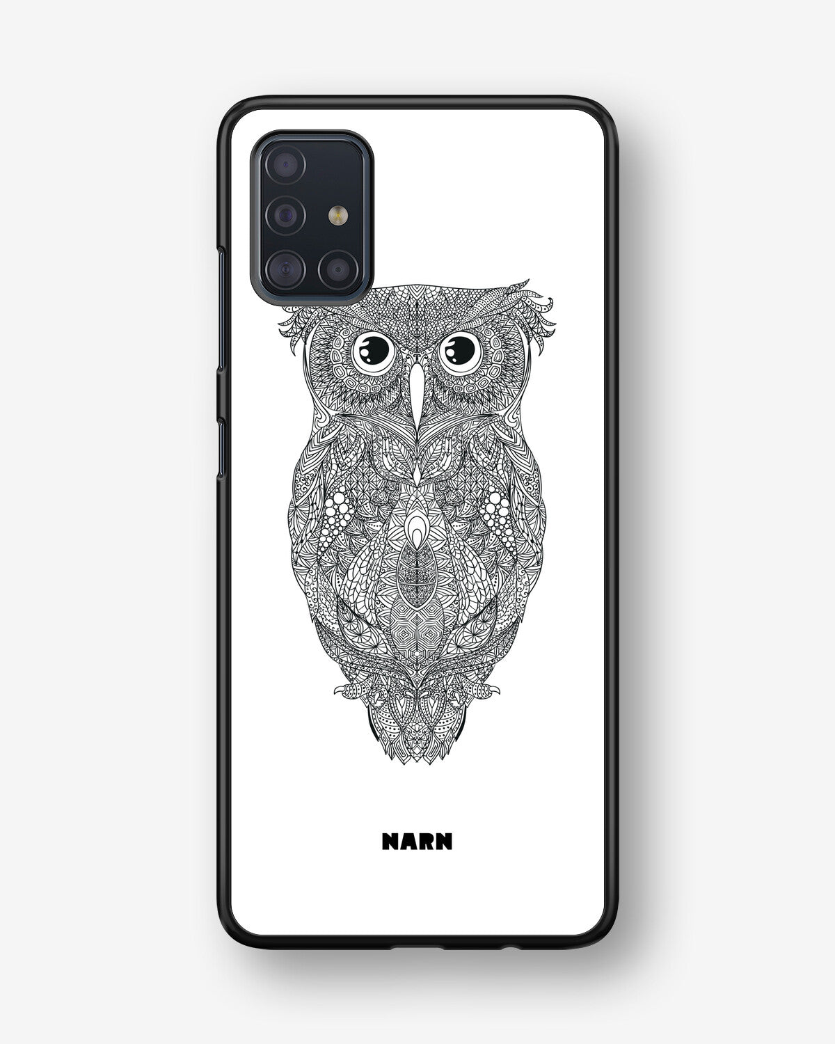 Samsung Galaxy A51 Hard Case – Owl - View 1