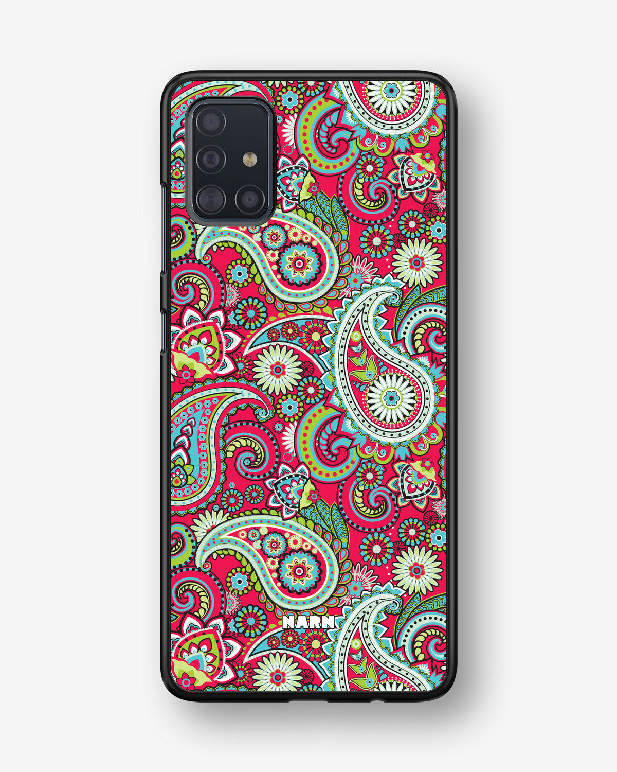 Samsung Galaxy A51 Hard Case – Paisley Paradise - View 1