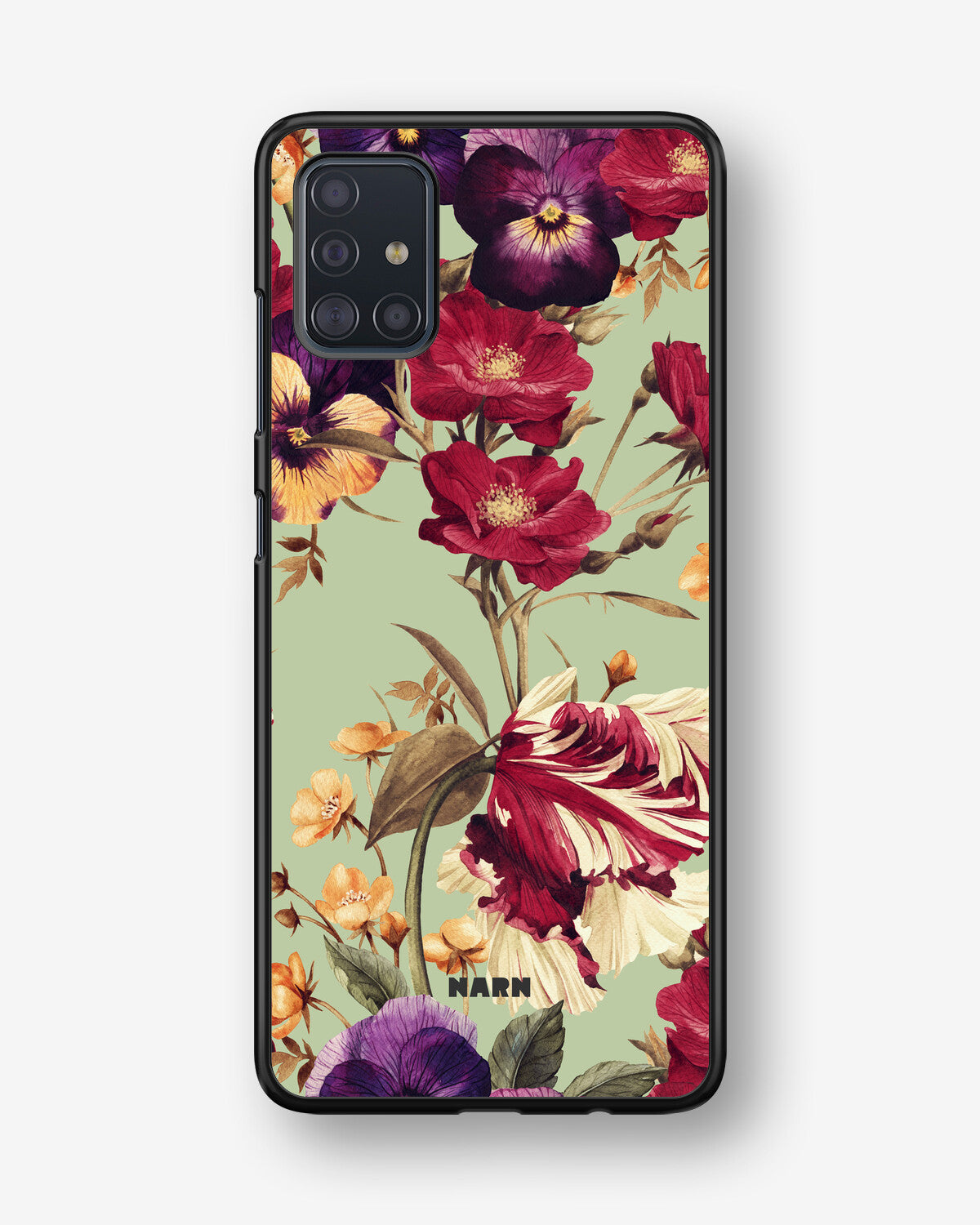Samsung Galaxy A51 Hard Case – Pansy Pansy - View 1