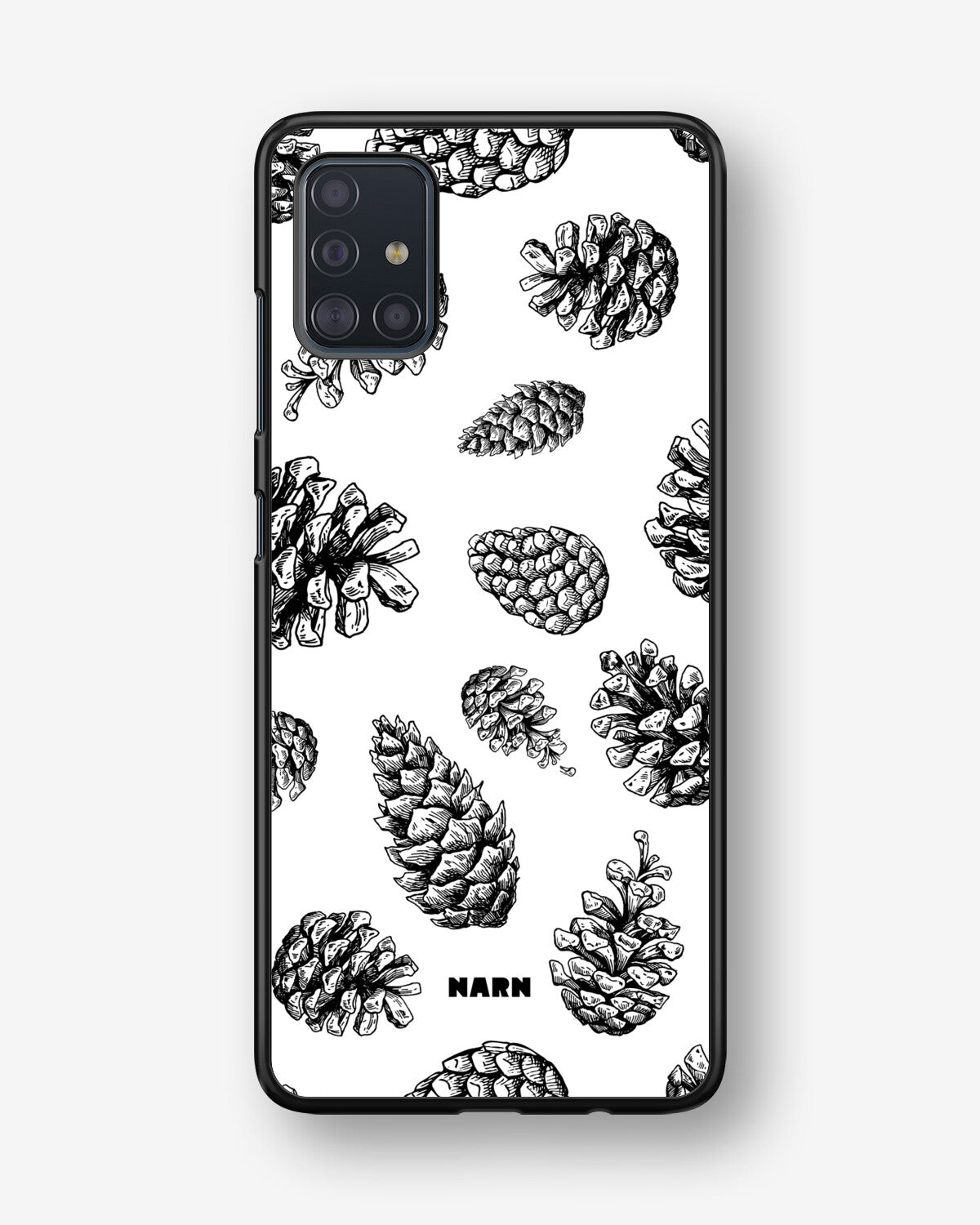 Samsung Galaxy A51 Hard Case – Pine Cones - View 1