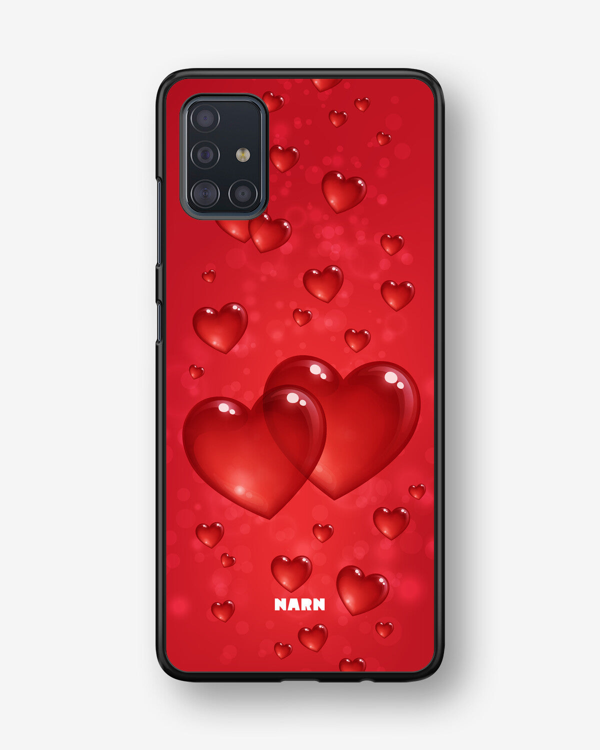 Samsung Galaxy A51 Hard Case – Red Romance - View 1