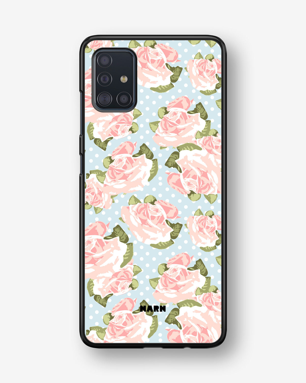 Samsung Galaxy A51 Hard Case – Rose Garden - View 1