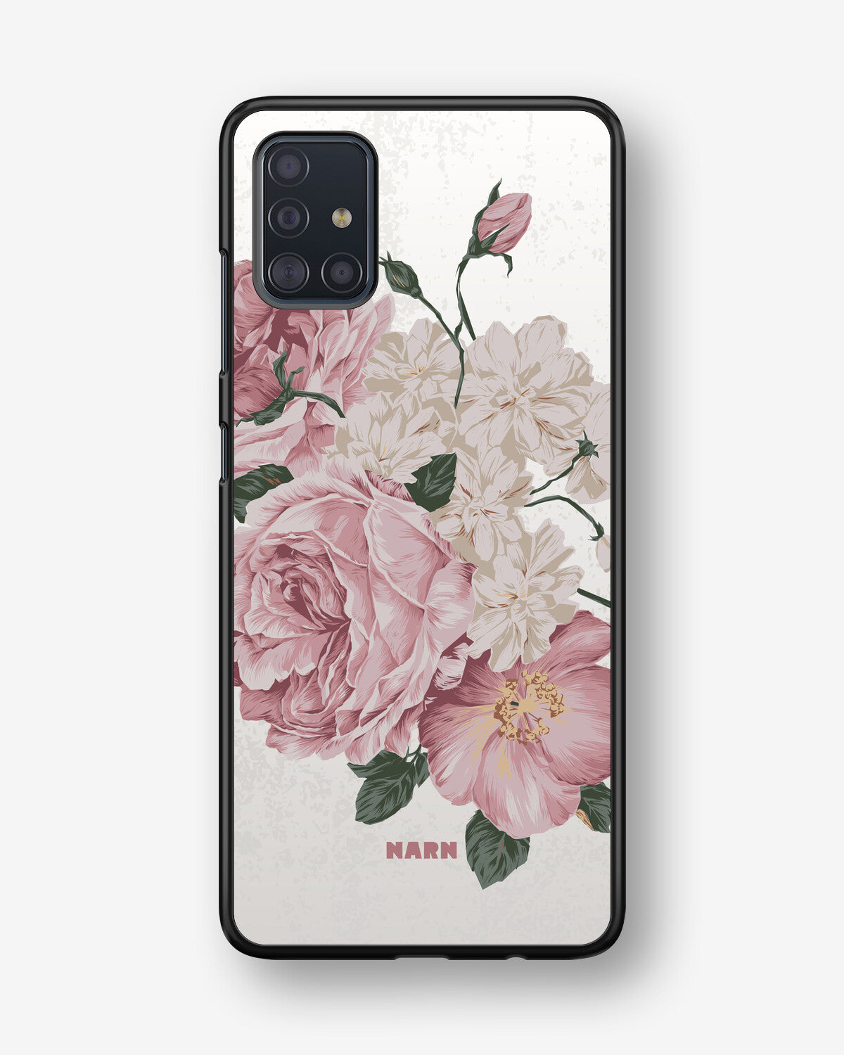 Samsung Galaxy A51 Hard Case – Roses - View 1