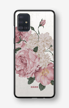 Samsung Galaxy A51 Hard Case – Roses - View 1