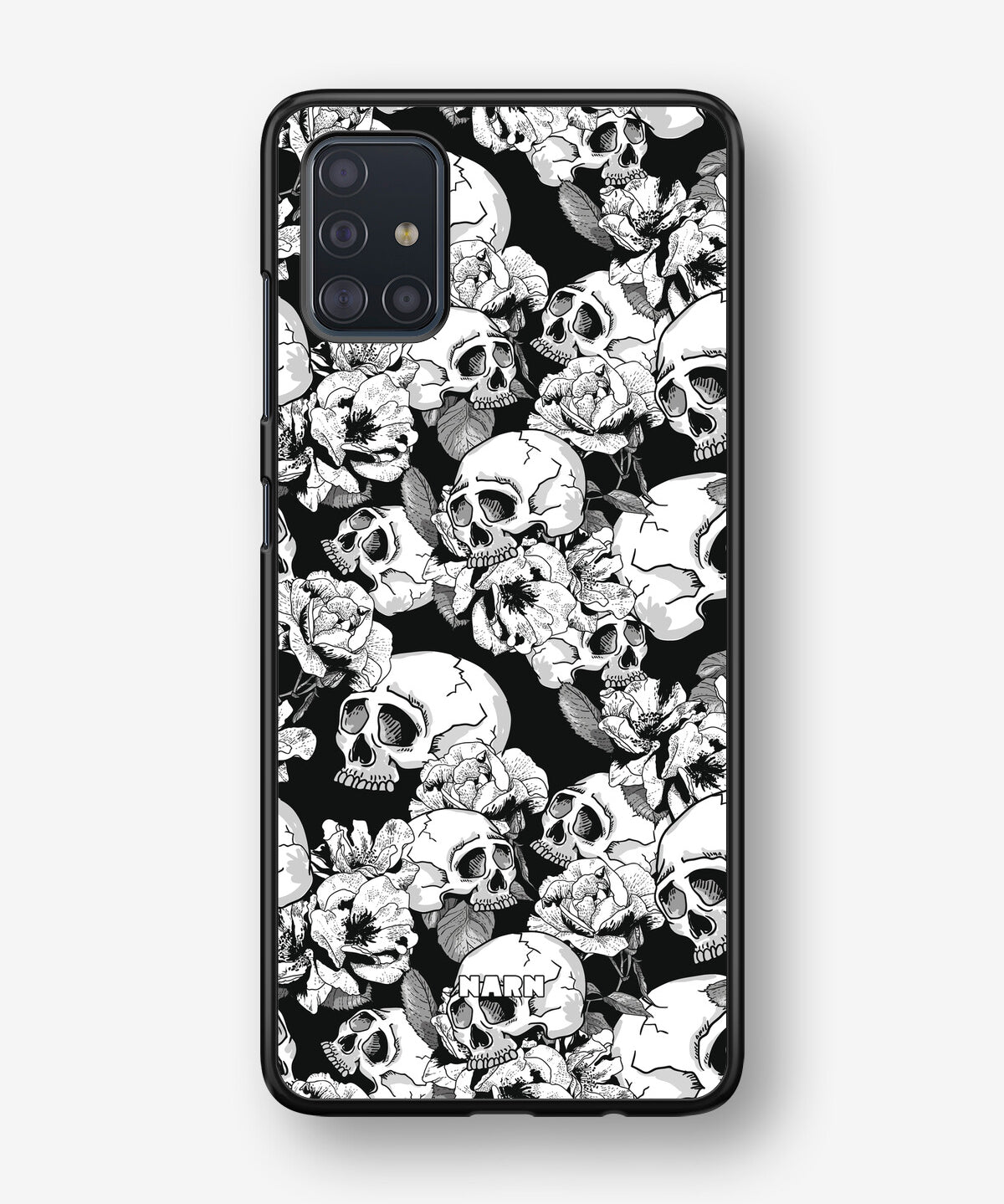 Samsung Galaxy A51 Hard Case – Skull Garden - View 1