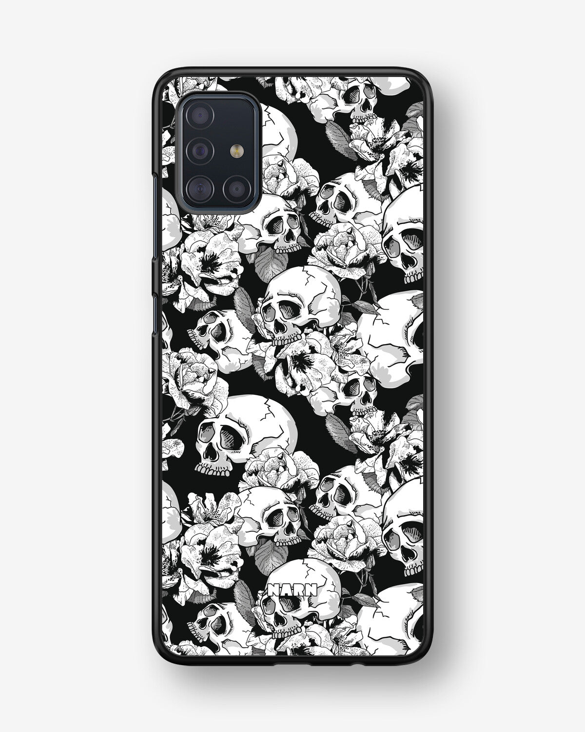 Samsung Galaxy A51 Hard Case – Skull Garden - View 1