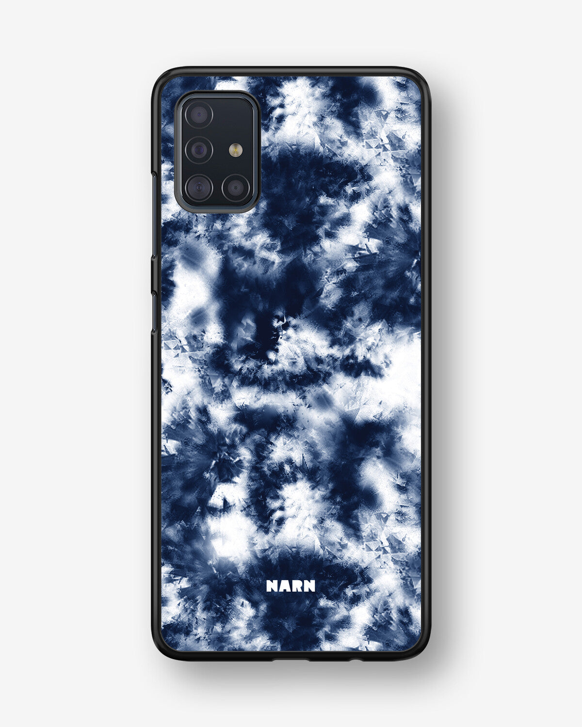 Samsung Galaxy A51 Hard Case – Tie Dye Blue - View 1