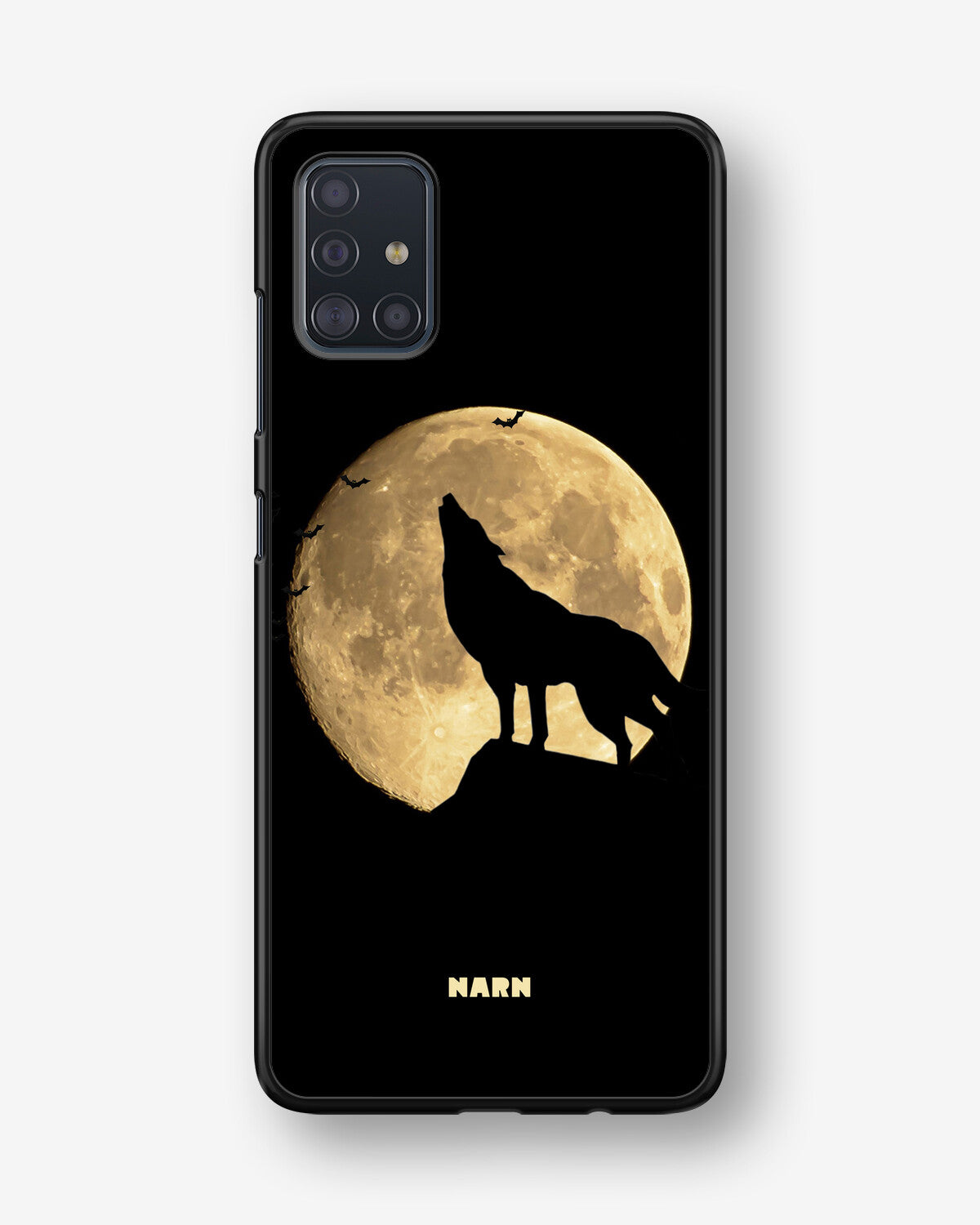 Samsung Galaxy A51 Hard Case – Wolf - View 1