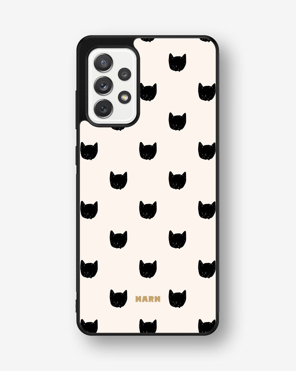 Samsung Galaxy A52 / A52s 5G Hard Case – Kitty Dots - View 1