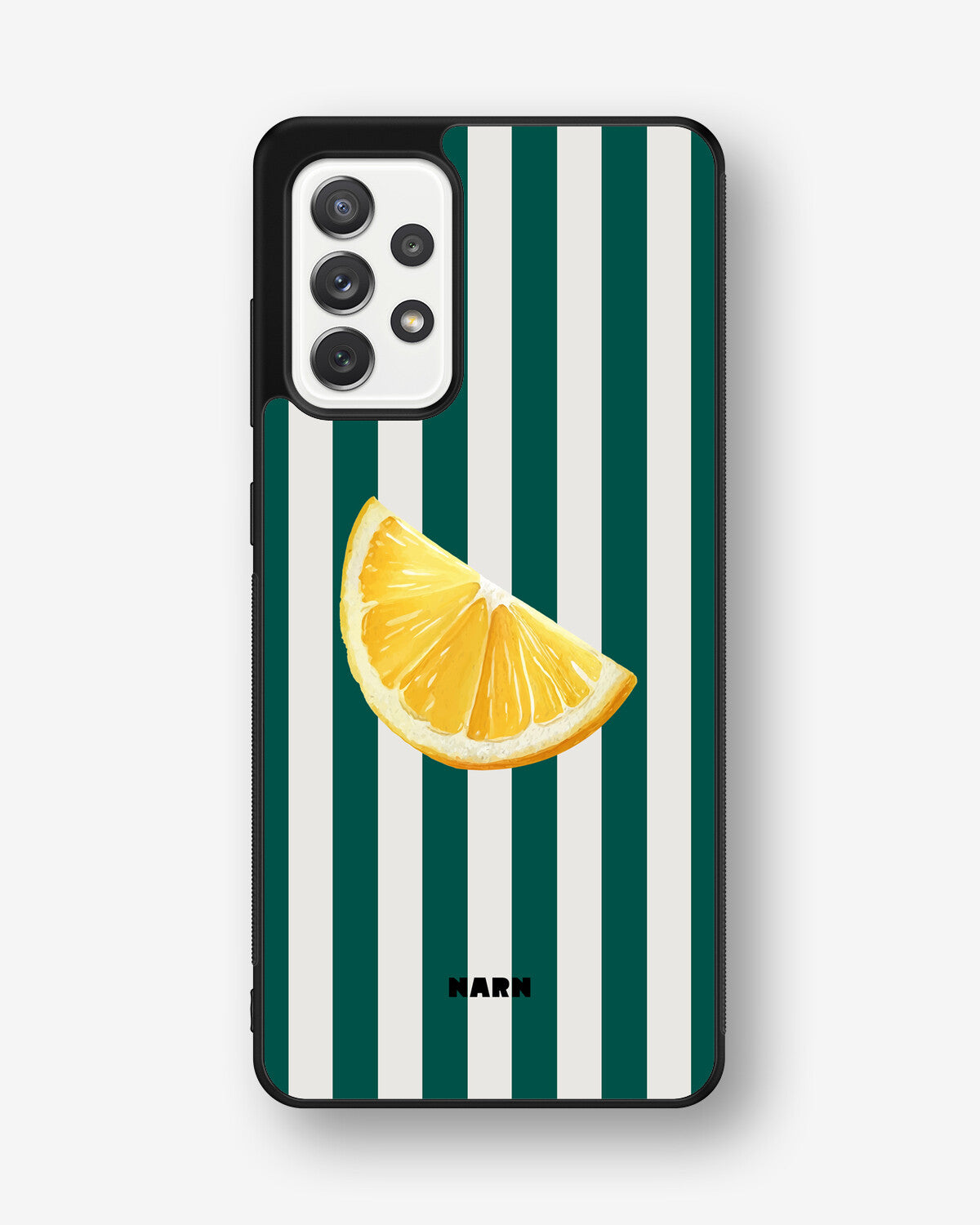 Samsung Galaxy A52 / A52s 5G Hard Case – Lemon Stripes - View 1