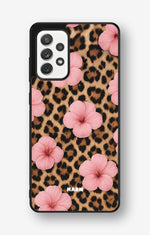 Samsung Galaxy A52 / A52s 5G Hard Case – Leopard Flower - View 1