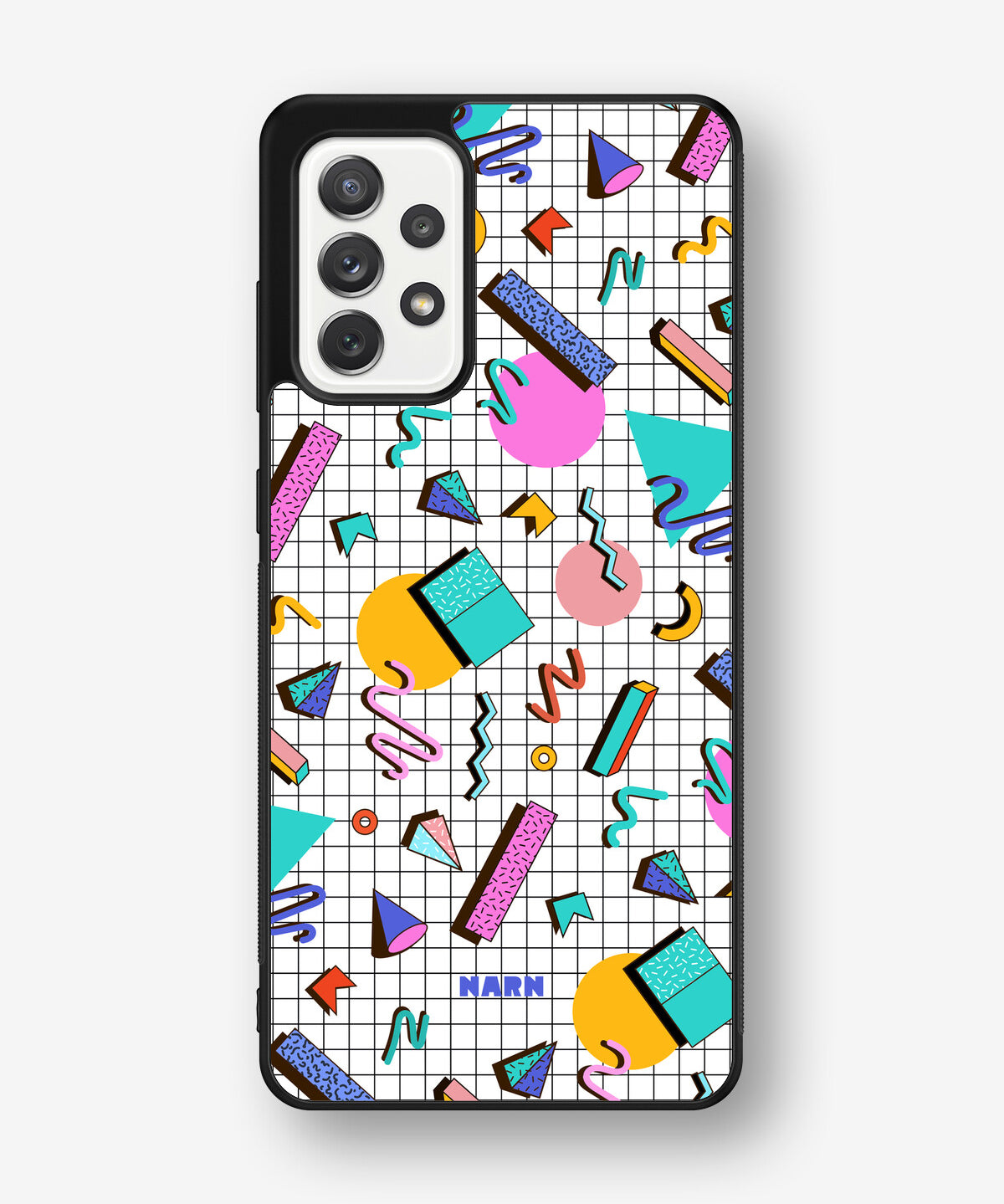 Samsung Galaxy A52 / A52s 5G Hard Case – 80s Memphis - View 1