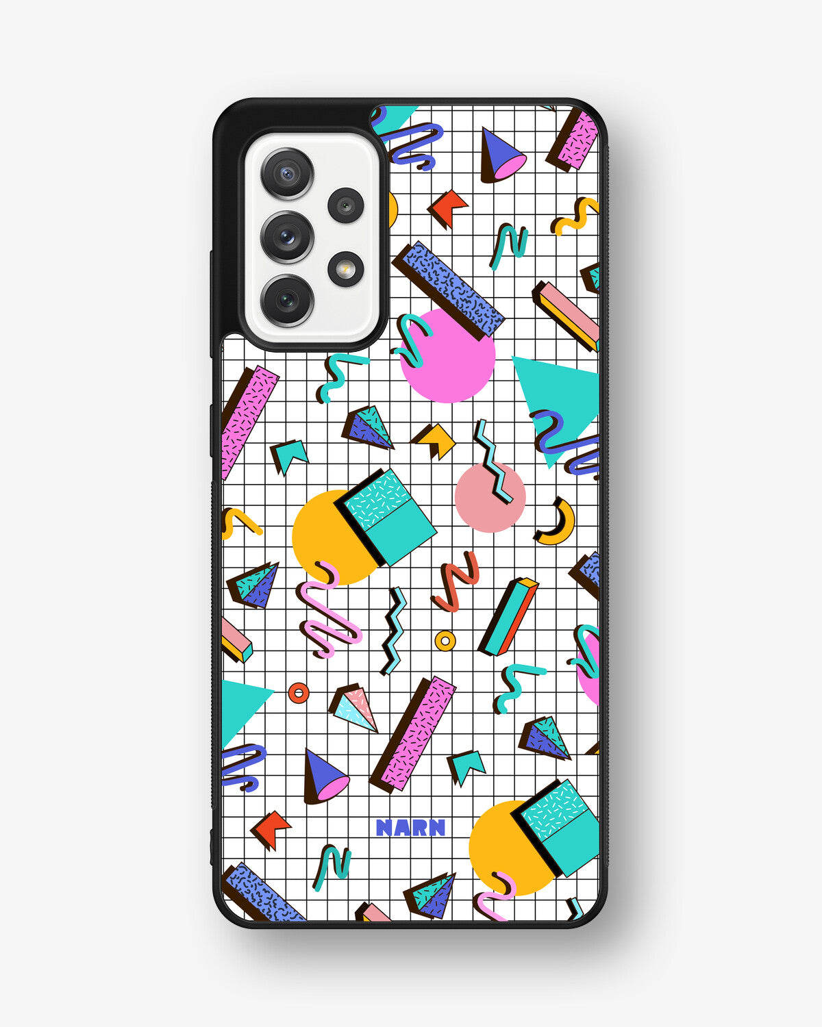 Samsung Galaxy A52 / A52s 5G Hard Case – 80s Memphis - View 1