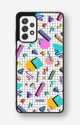 Samsung Galaxy A52 / A52s 5G Hard Case – 80s Memphis - View 1
