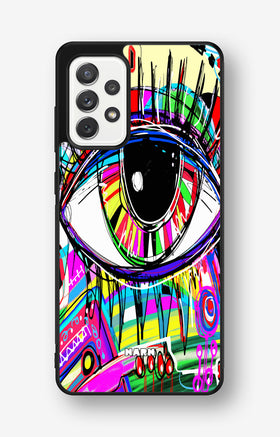 Samsung Galaxy A52 / A52s 5G Hard Case – Abstract Eye - View 1