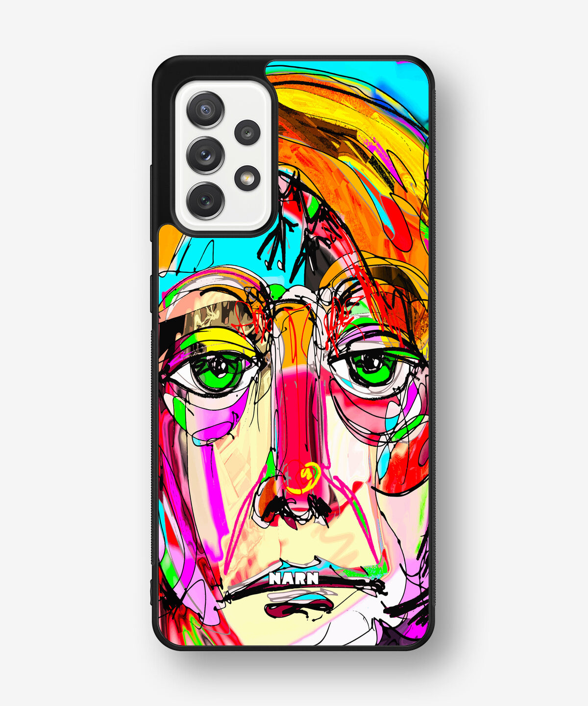 Samsung Galaxy A52 / A52s 5G Hard Case – Abstract Portrait - View 1