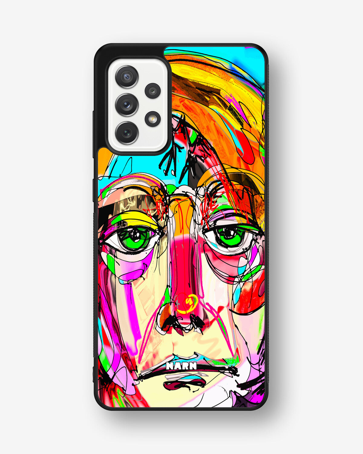 Samsung Galaxy A52 / A52s 5G Hard Case – Abstract Portrait - View 1