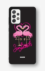 Samsung Galaxy A52 / A52s 5G Hard Case – Beach Flamingo - View 1