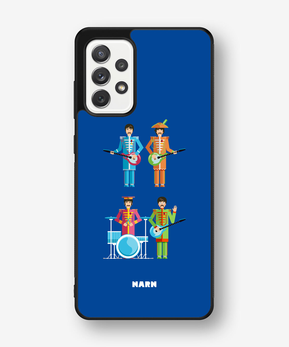Samsung Galaxy A52 / A52s 5G Hard Case – Beatles Blue - View 1