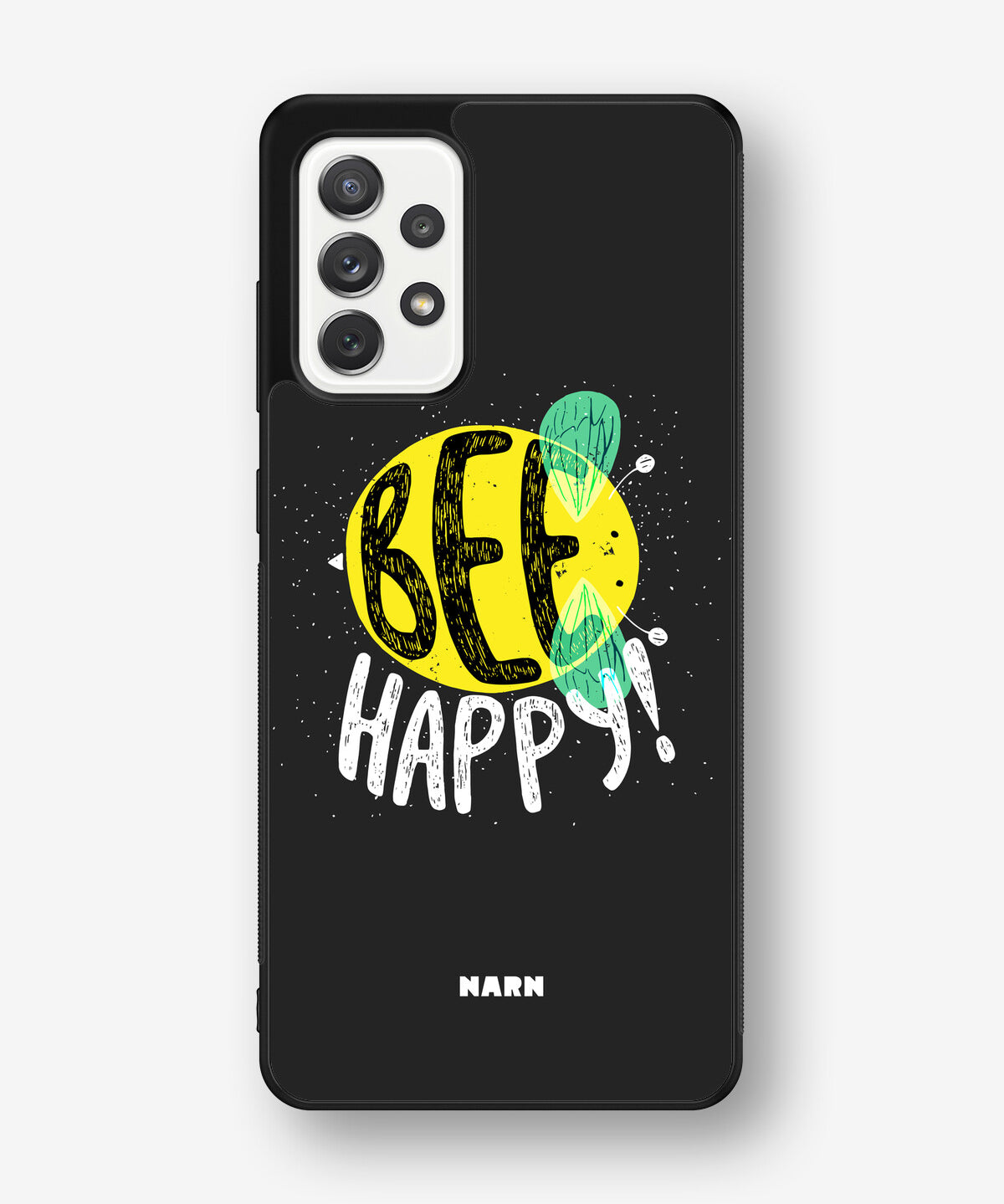Samsung Galaxy A52 / A52s 5G Hard Case – BEE Happy - View 1