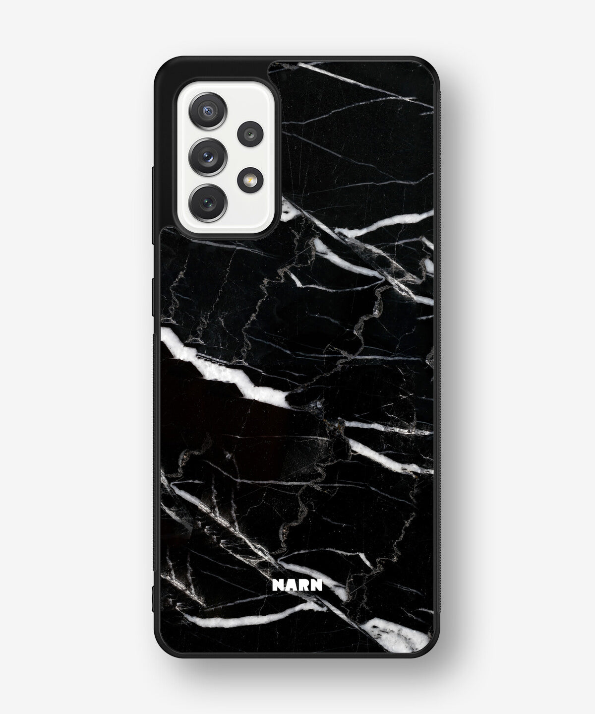 Samsung Galaxy A52 / A52s 5G Hard Case – Black Marble - View 1
