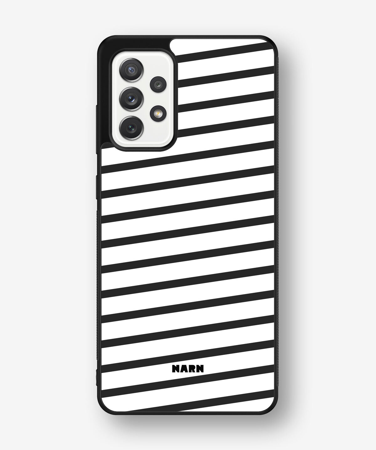 Samsung Galaxy A52 / A52s 5G Hard Case – Black Stripes - View 1