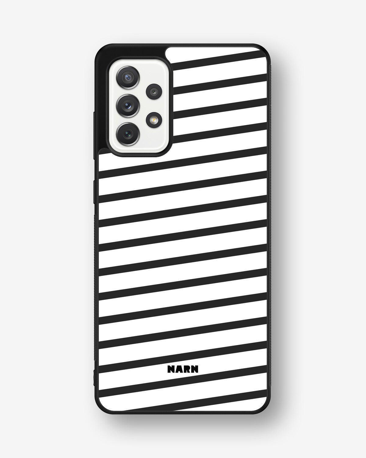 Samsung Galaxy A52 / A52s 5G Hard Case – Black Stripes - View 1