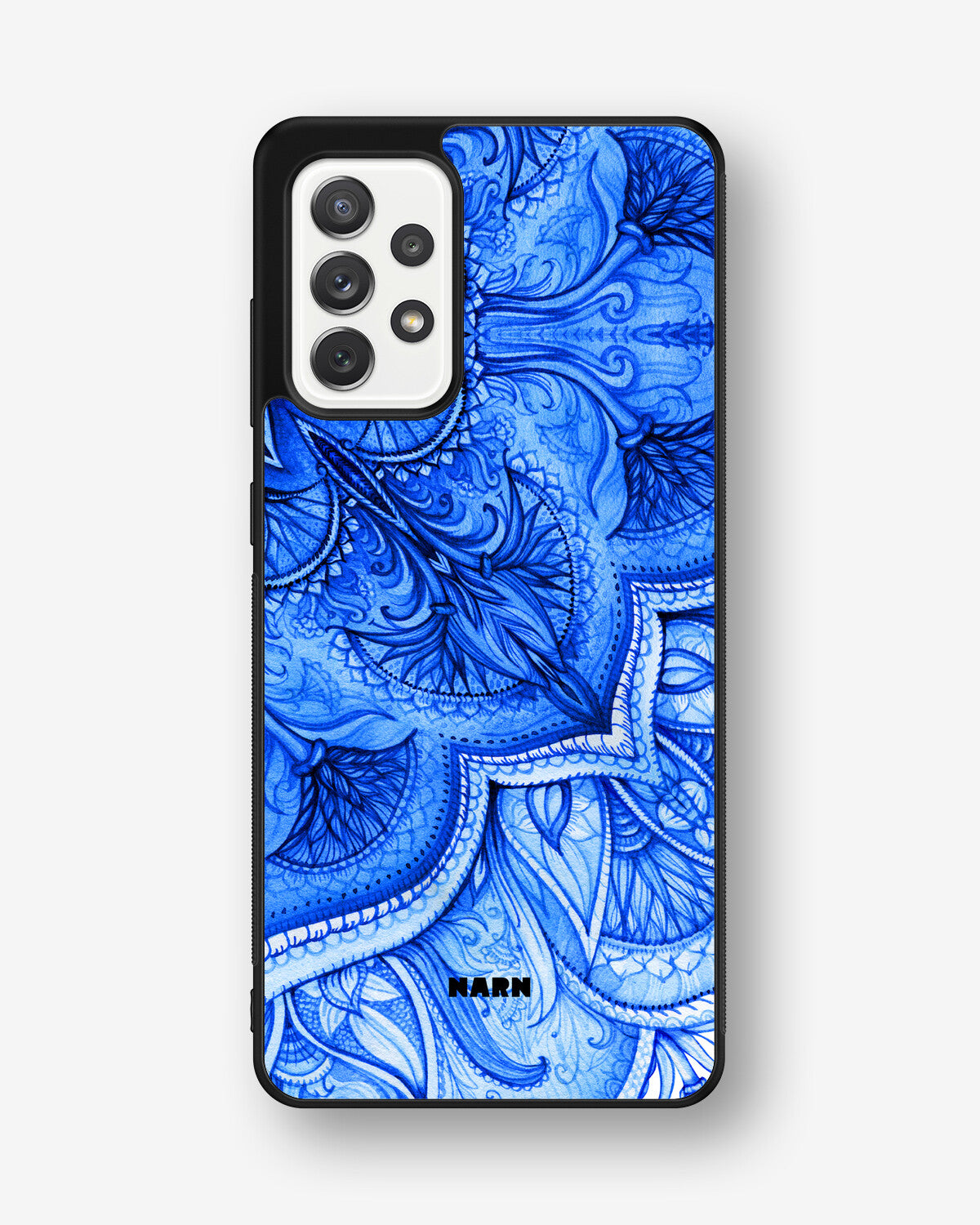 Samsung Galaxy A52 / A52s 5G Hard Case – Blue Vintage - View 1