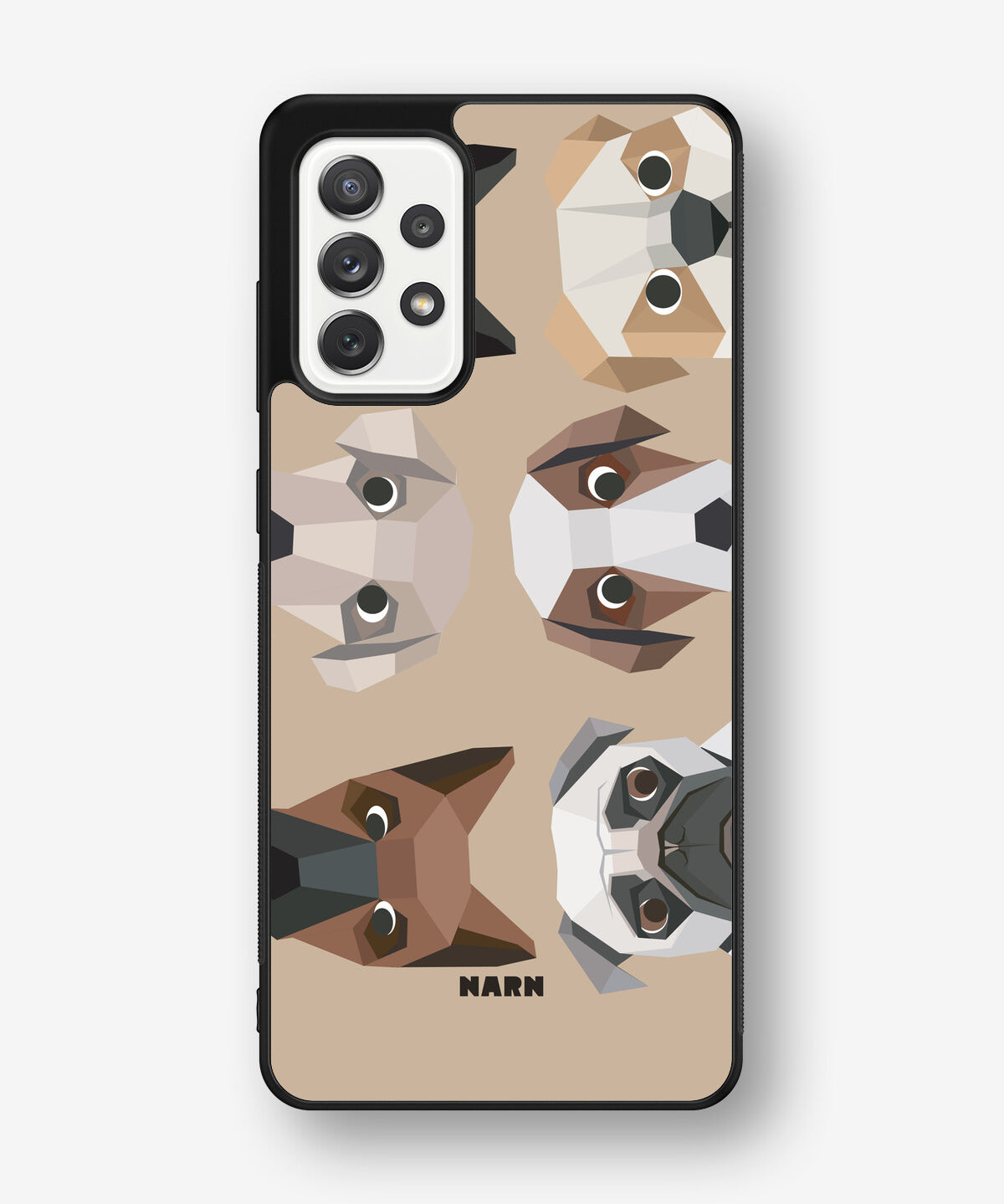 Samsung Galaxy A52 / A52s 5G Hard Case – Cute Dogs - View 1