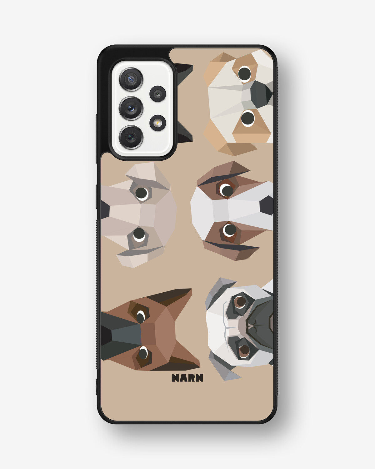 Samsung Galaxy A52 / A52s 5G Hard Case – Cute Dogs - View 1