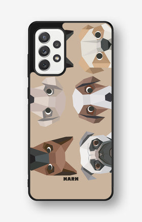 Samsung Galaxy A52 / A52s 5G Hard Case – Cute Dogs - View 1