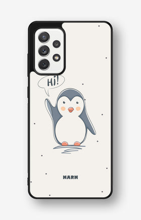 Samsung Galaxy A52 / A52s 5G Hard Case – Cute Penguin - View 1