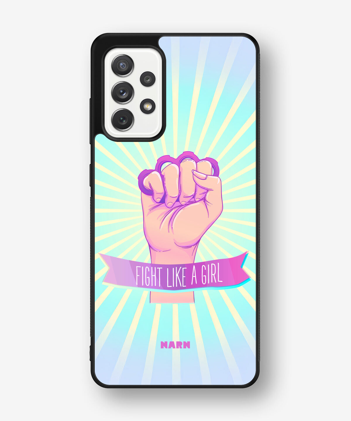 Samsung Galaxy A52 / A52s 5G Hard Case – Fight Like A Girl - View 1