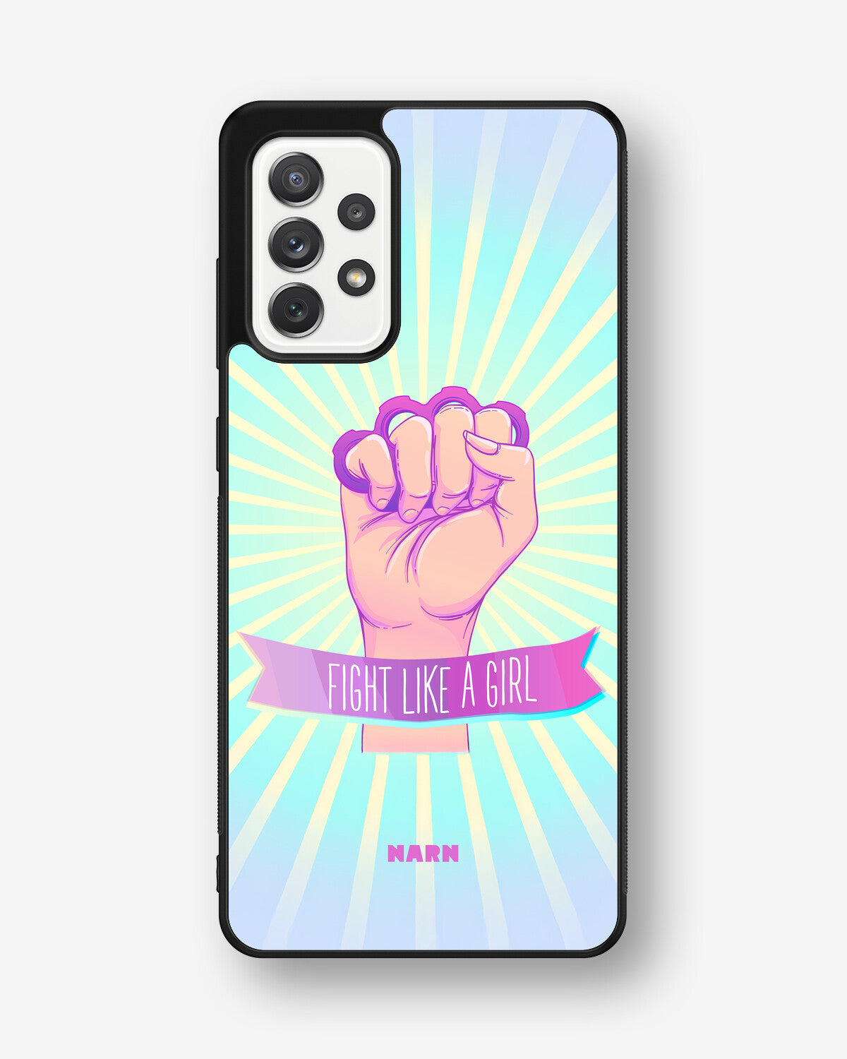 Samsung Galaxy A52 / A52s 5G Hard Case – Fight Like A Girl - View 1
