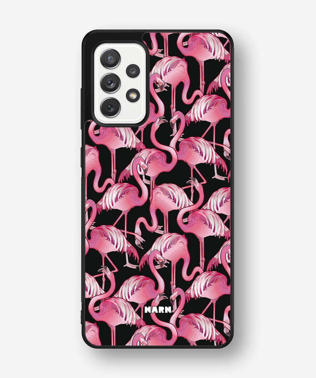 Samsung Galaxy A52 / A52s 5G Hard Case – Flamingos - View 1