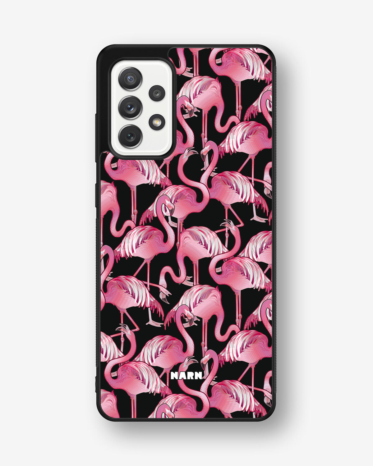 Samsung Galaxy A52 / A52s 5G Hard Case – Flamingos - View 1