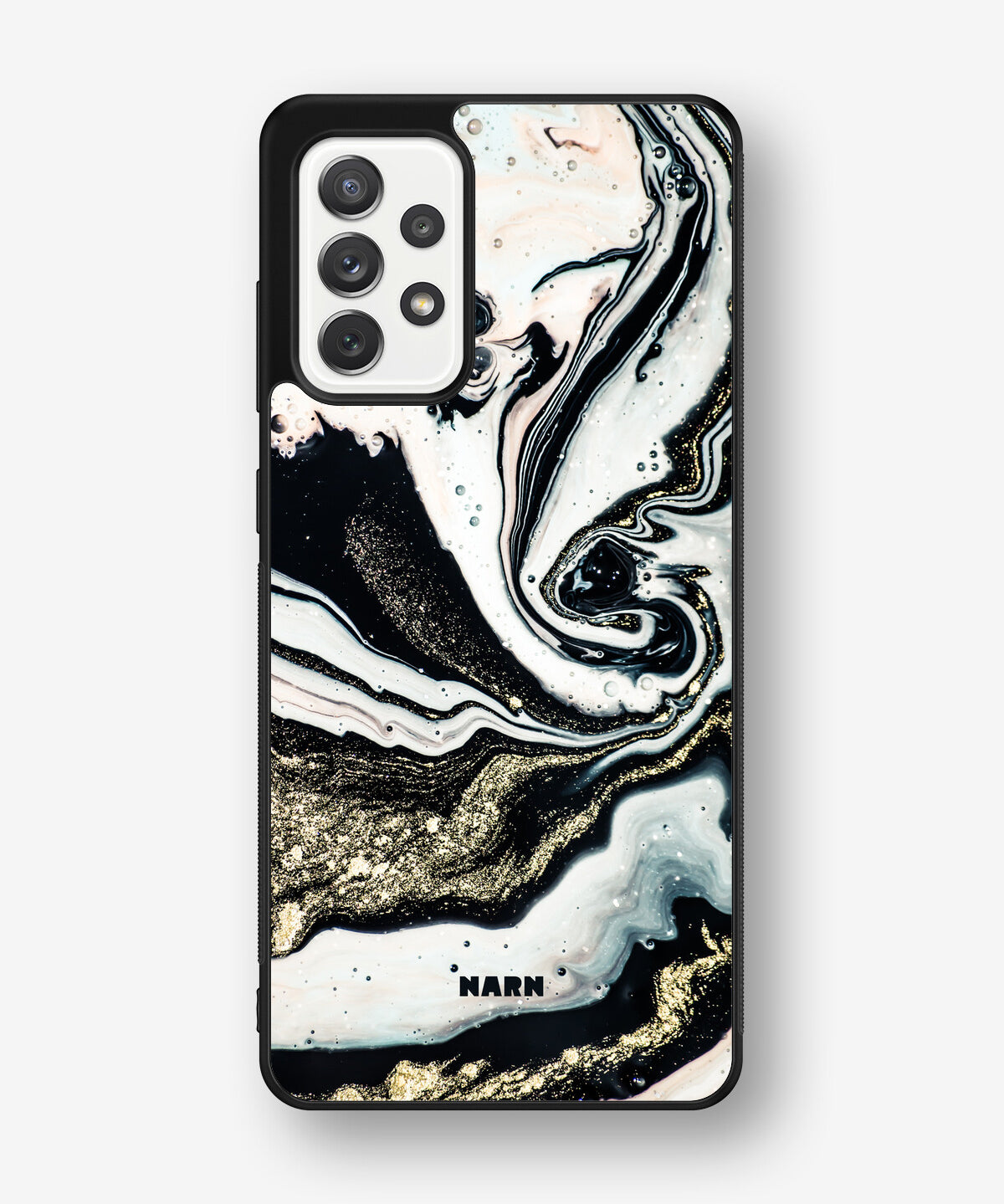 Samsung Galaxy A52 / A52s 5G Hard Case – Golden Swirl - View 1