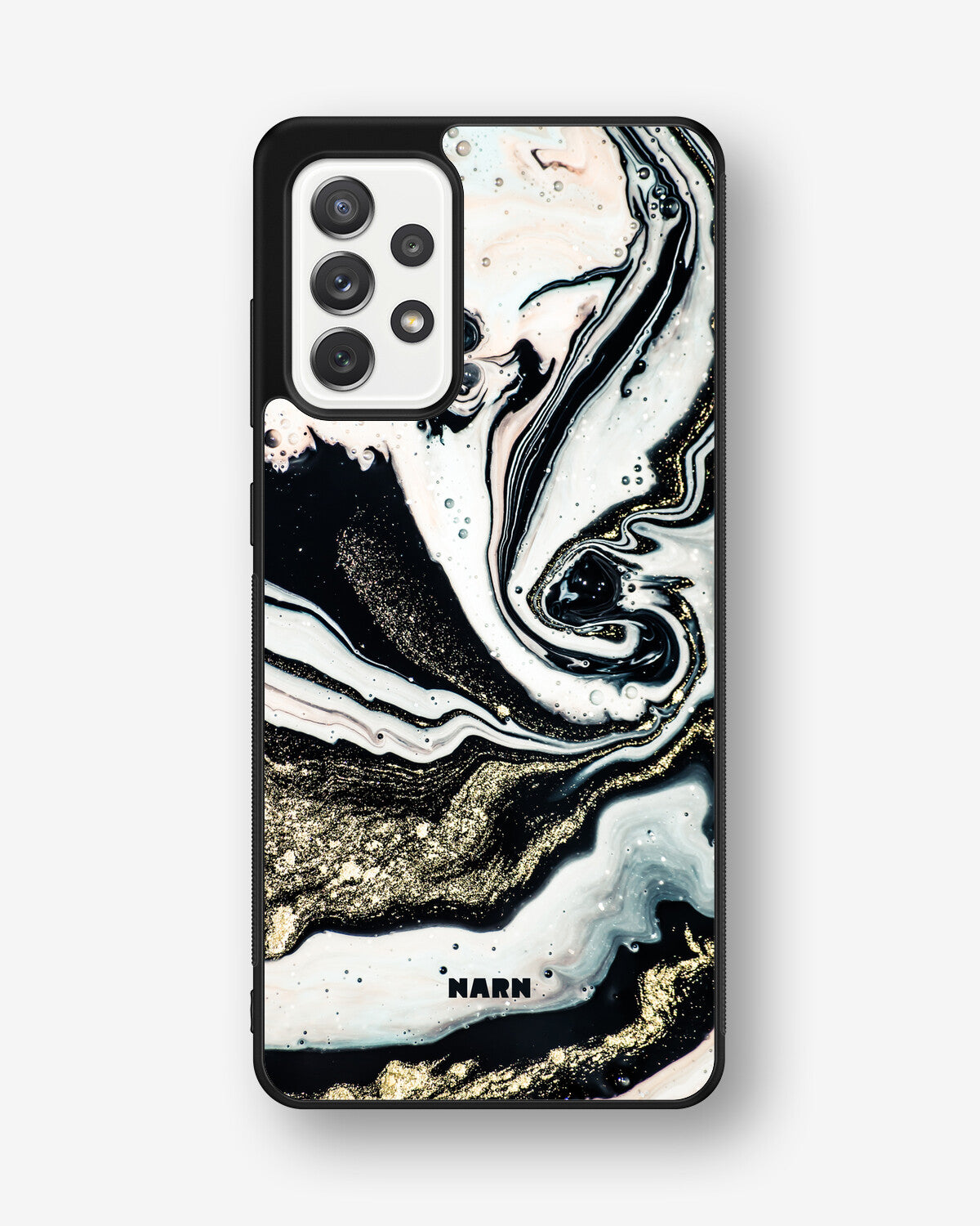 Samsung Galaxy A52 / A52s 5G Hard Case – Golden Swirl - View 1