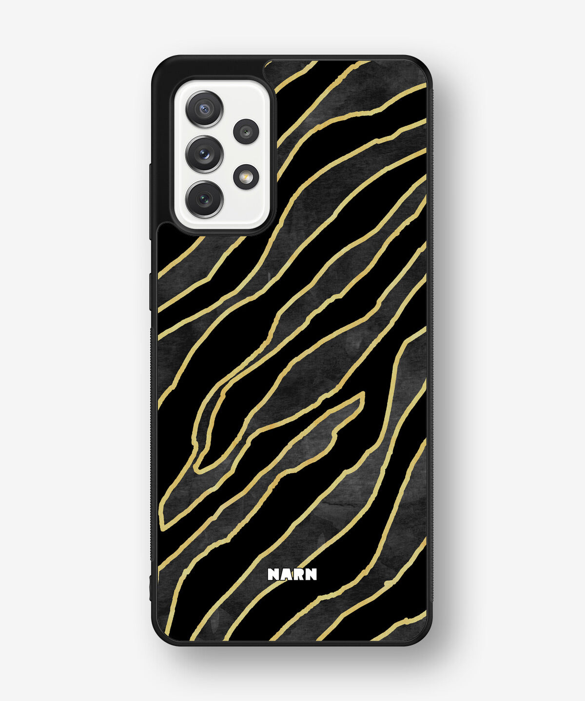 Samsung Galaxy A52 / A52s 5G Hard Case – Golden Zebra - View 1