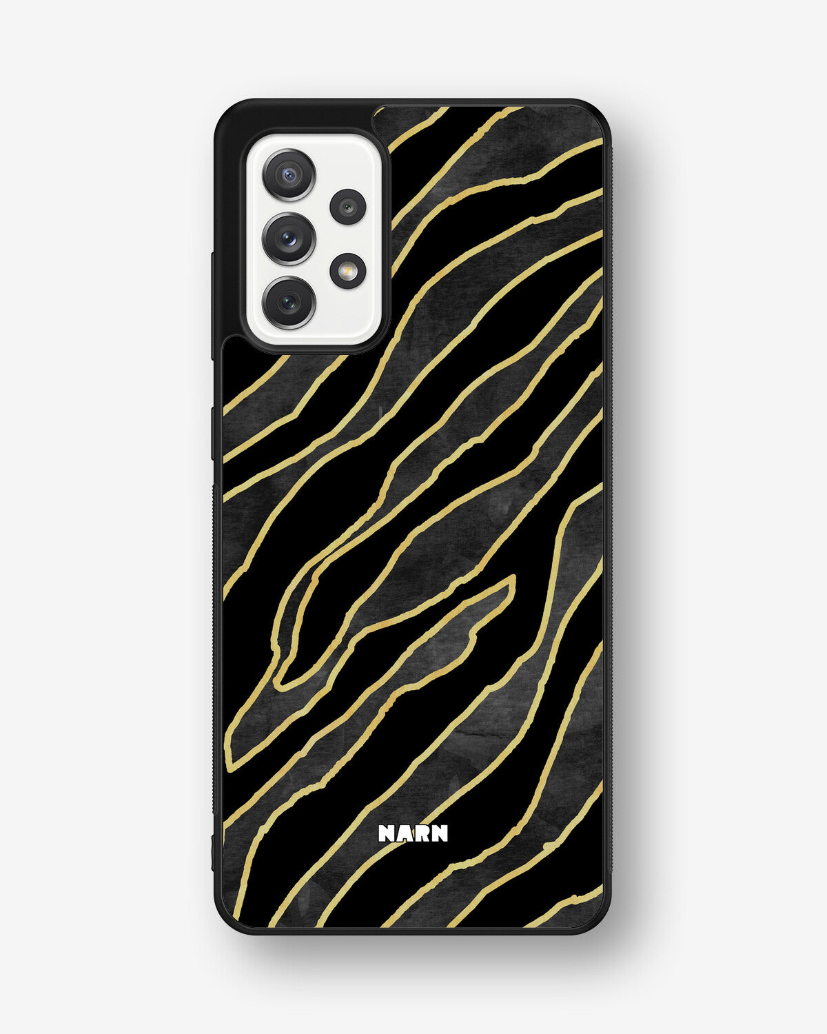Samsung Galaxy A52 / A52s 5G Hard Case – Golden Zebra - View 1