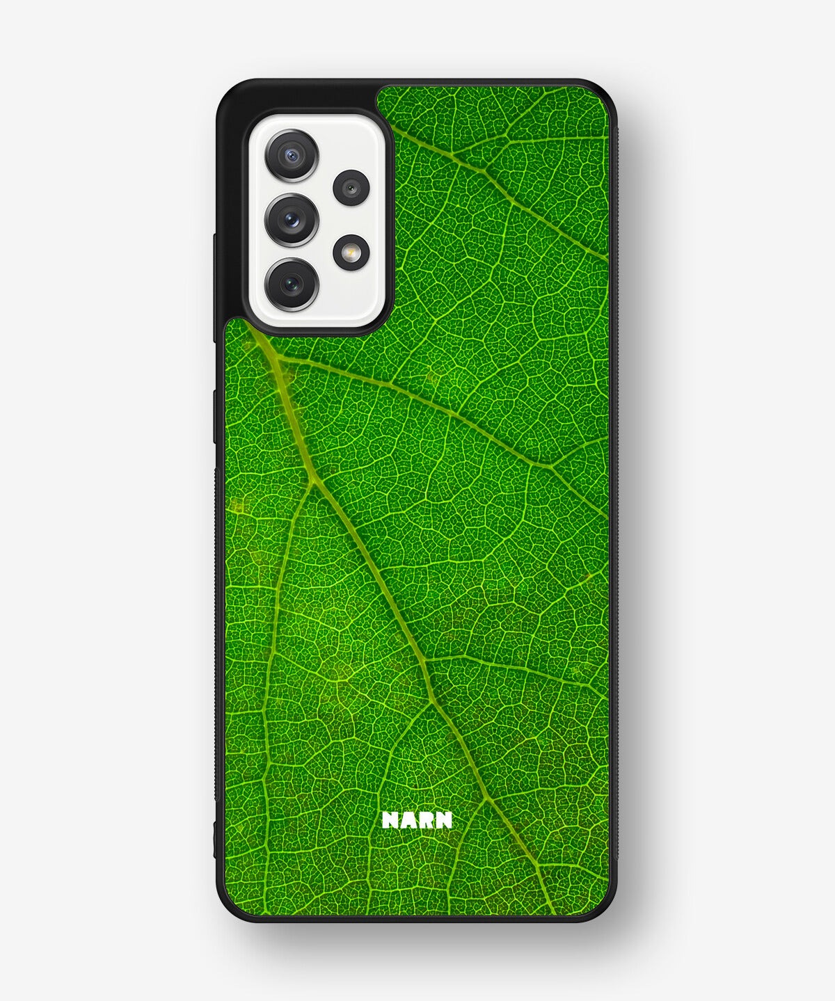 Samsung Galaxy A52 / A52s 5G Hard Case – Green Leafy - View 1