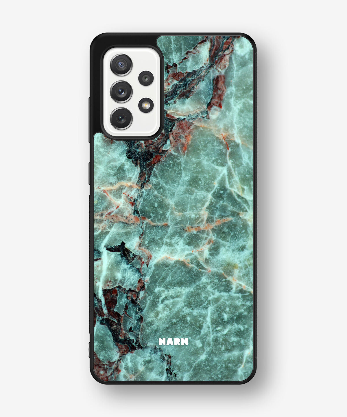Samsung Galaxy A52 / A52s 5G Hard Case – Green Marble - View 1
